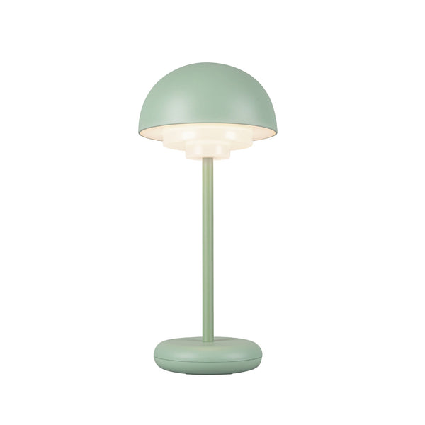 Radiara 5" LED Table Lamp, Sage Green