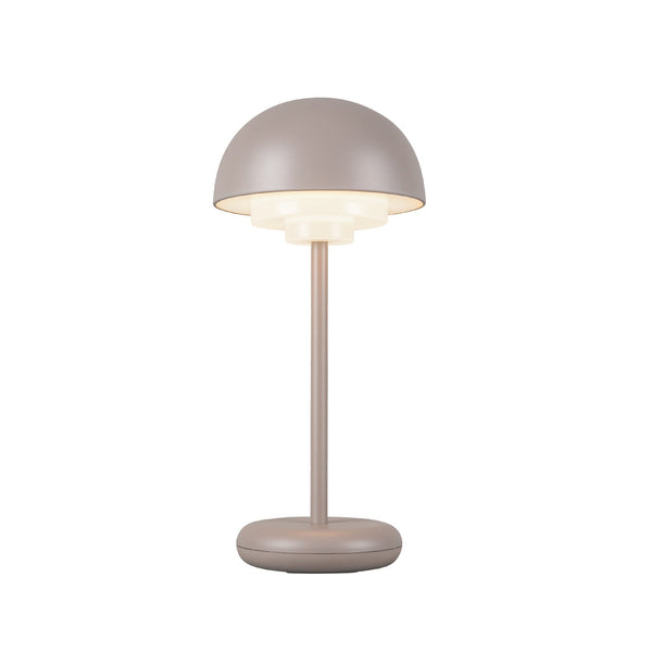 Radiara 5" LED Table Lamp, Moonstone Gray