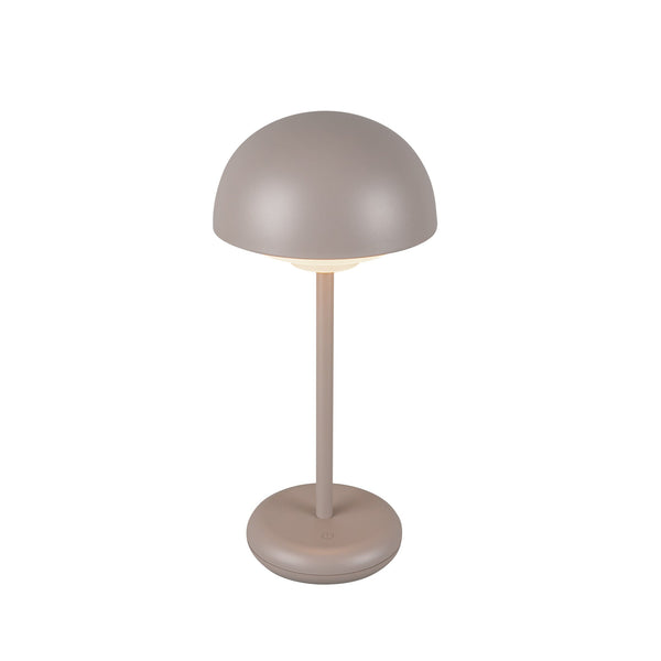 Radiara 5" LED Table Lamp, Moonstone Gray
