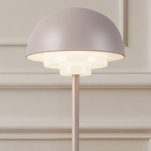 Radiara 5" LED Table Lamp, Moonstone Gray