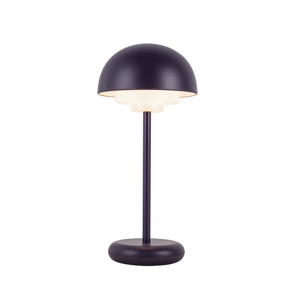 Radiara 5" LED Table Lamp, Navy Blue