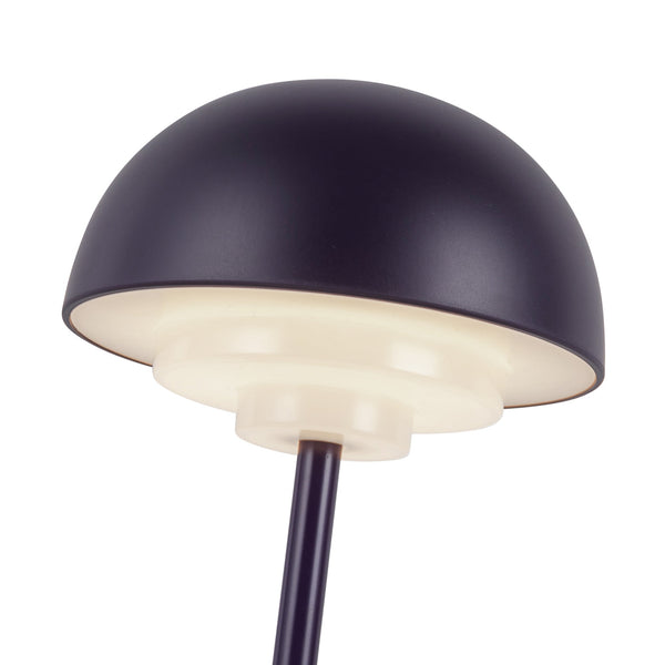 Radiara 5" LED Table Lamp, Navy Blue