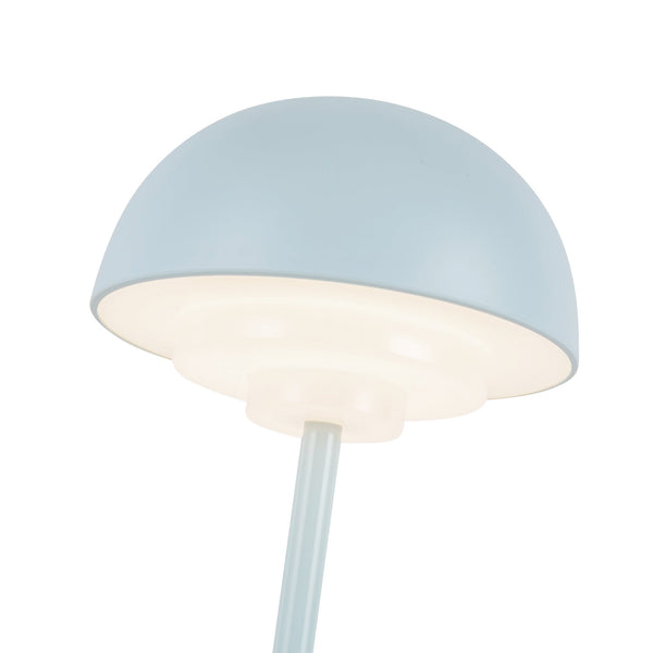 Radiara 5" LED Table Lamp, Sky Blue
