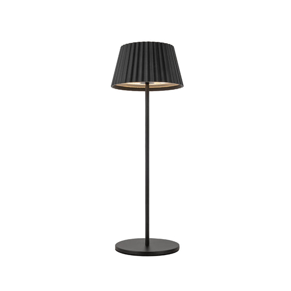 Solis 5" LED Table Lamp, Black