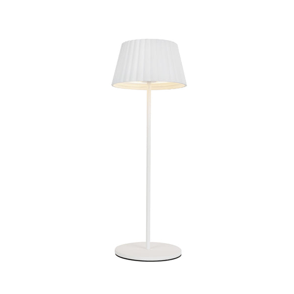 Solis 5" LED Table Lamp, White