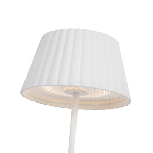 Solis 5" LED Table Lamp, White