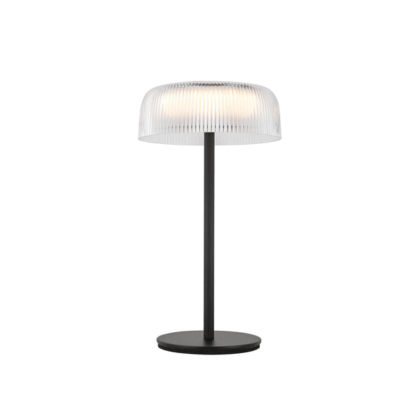 Aurora 6" LED Table Lamp, Black
