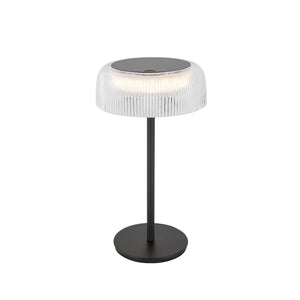 Aurora 6" LED Table Lamp, Black