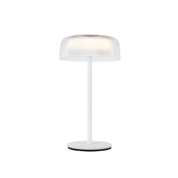 Aurora 6" LED Table Lamp, White