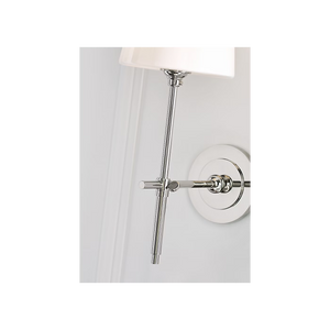 Bryant 5.5" One Light Wall Sconce, Polished Nickel