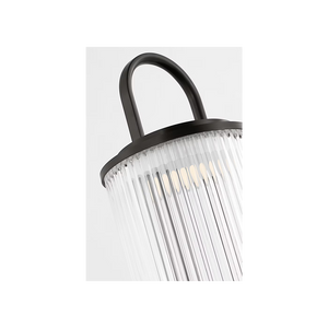 Tawa 5" One Light Rechargeable Table Lamp, Bronze