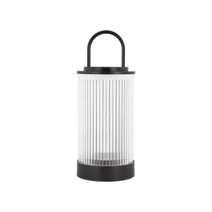 Tawa 5" One Light Rechargeable Table Lamp, Bronze