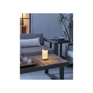 Tawa 5" One Light Rechargeable Table Lamp, Hand Rubbed Antique Brass