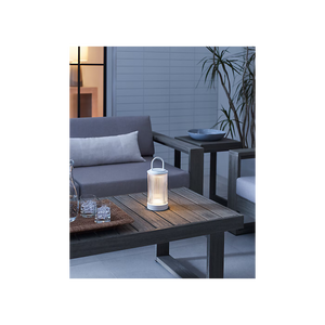 Tawa 5" One Light Rechargeable Table Lamp, Matte White