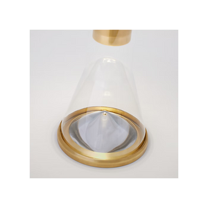Kandella 6" One Light Rechargeable Table Lamp, Hand Rubbed Antique Brass