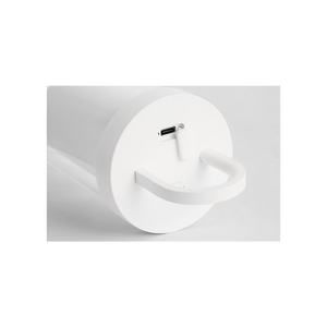 Kandella 6" One Light Rechargeable Table Lamp, Matte White
