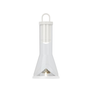 Kandella 6" One Light Rechargeable Table Lamp, Matte White