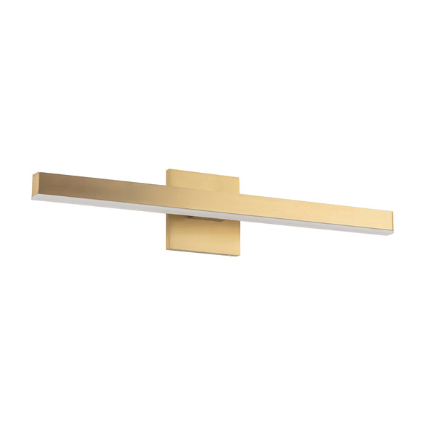 Calder 23" LED Vanity Light, Brushed Gold