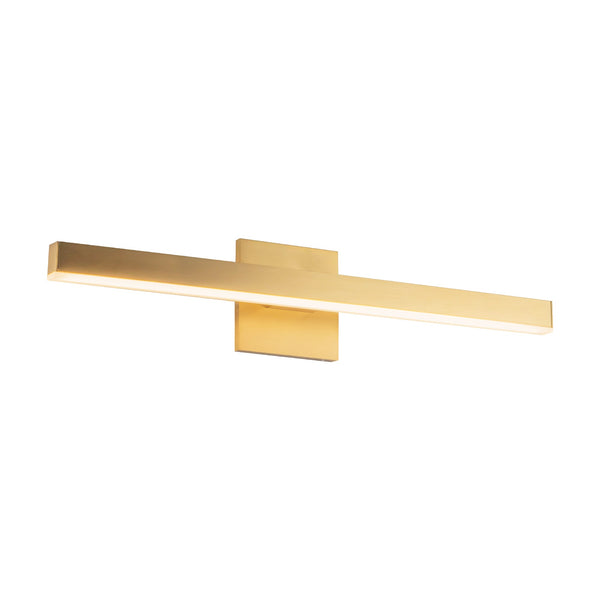 Calder 23" LED Vanity Light, Brushed Gold