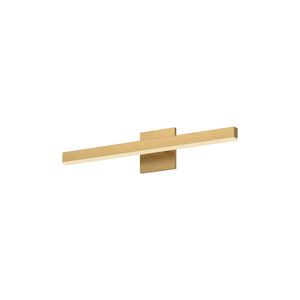Calder 23" LED Vanity Light, Brushed Gold