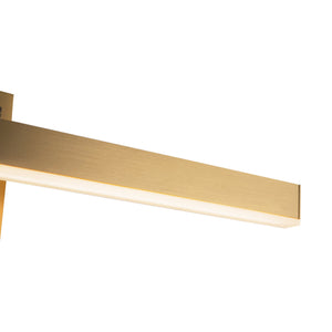 Calder 23" LED Vanity Light, Brushed Gold