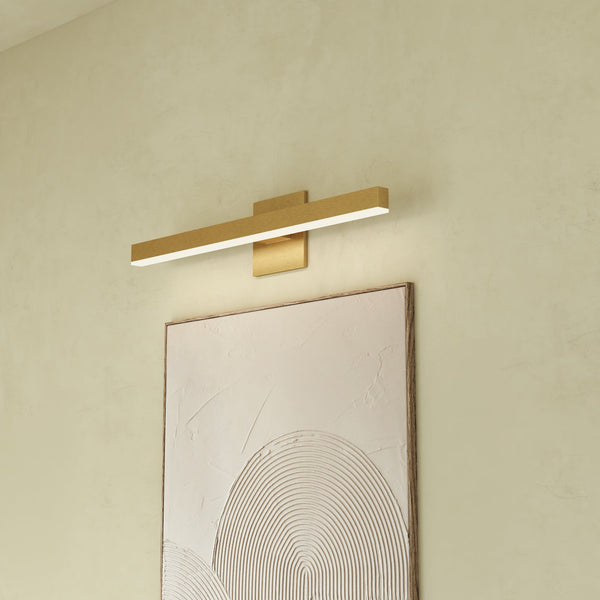 Calder 23" LED Vanity Light, Brushed Gold
