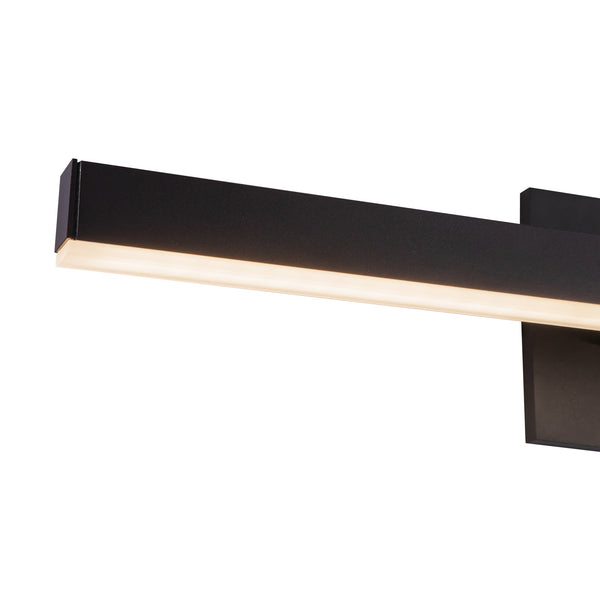 Calder 23" LED Vanity Light, Black