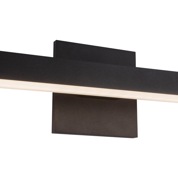 Calder 23" LED Vanity Light, Black