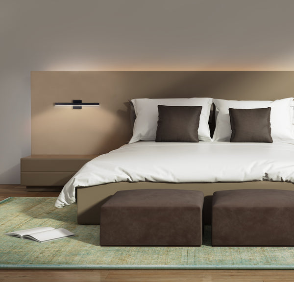 Calder 23" LED Vanity Light, Black