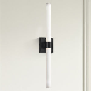 Ronan 24" LED Vanity Light, Black