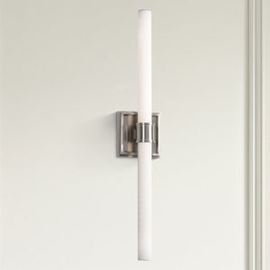 Ronan 24" LED Vanity Light, Brushed Nickel