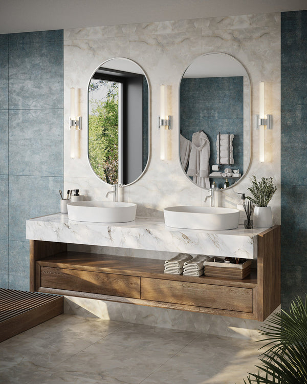 Ronan 24" LED Vanity Light, Chrome