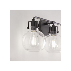 Clara 24" Three Light Vanity, Oil Rubbed Bronze