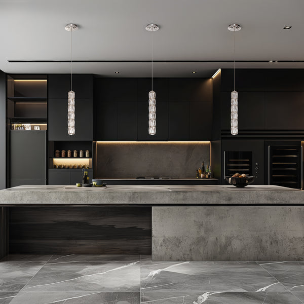 Verve LED 3'' LED Mini Pendant, Stainless Steel