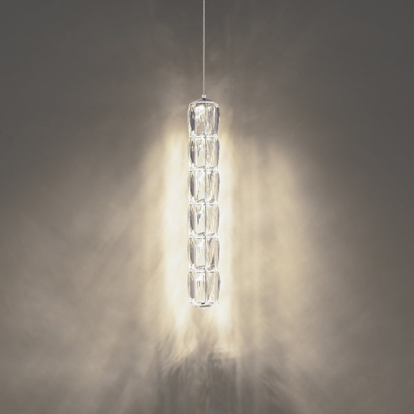 Verve LED 3'' LED Mini Pendant, Stainless Steel