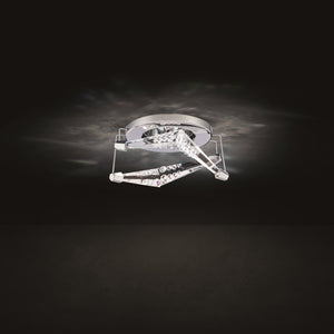 Visata 5'' LED Recessed Light, Chrome