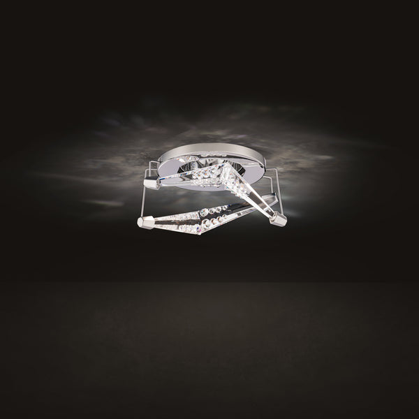 Visata 5'' LED Recessed Light, Chrome