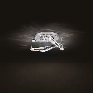 Visata 5'' LED Recessed Light, Chrome