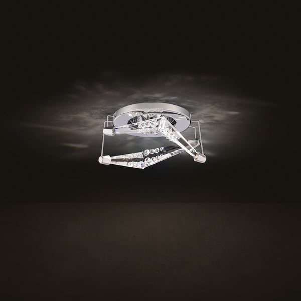 Visata 5'' LED Recessed Light, Chrome