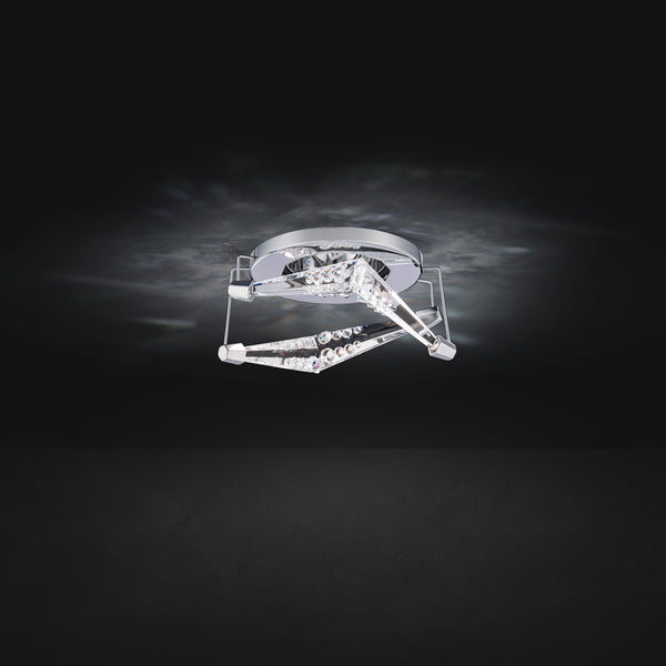 Visata 5'' LED Recessed Light, Chrome