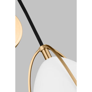 Norman 6" One Light Wall / Bath Sconce, Satin Brass