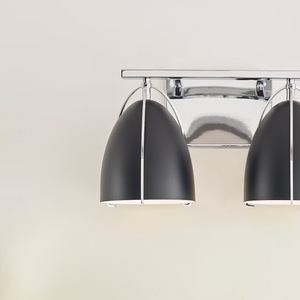 Norman 15" Two Light Wall / Bath, Chrome