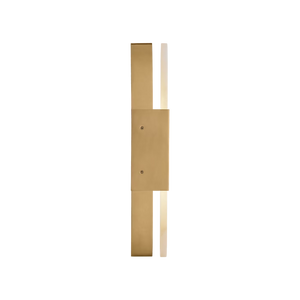 Melange 4.25" LED Wall Sconce, Antique-Burnished Brass