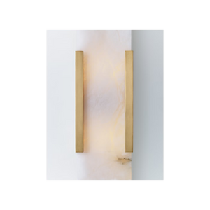 Melange 4.25" LED Wall Sconce, Antique-Burnished Brass
