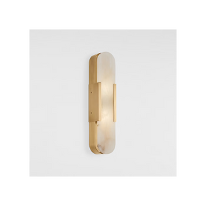 Melange 4.25" LED Wall Sconce, Antique-Burnished Brass