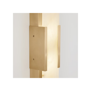 Melange 4.25" LED Wall Sconce, Antique-Burnished Brass