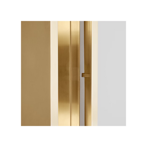 Melange 4.25" LED Wall Sconce, Antique-Burnished Brass