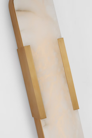 Melange 4.25" LED Wall Sconce, Antique-Burnished Brass