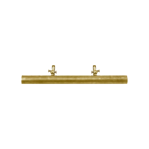 Frame Makers 24" Two Light Picture Light, Hand-Rubbed Antique Brass