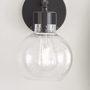 Clara 6.25" One Light Wall Sconce, Oil Rubbed Bronze